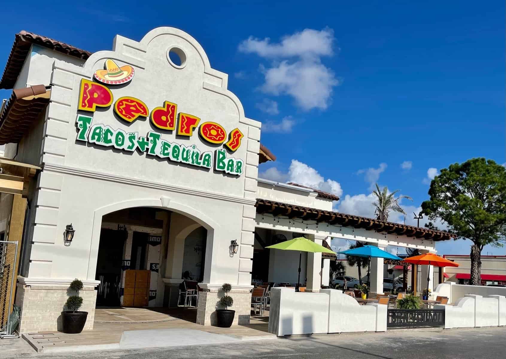 Exterior of a restaurant named