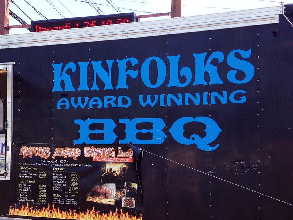 A food truck with